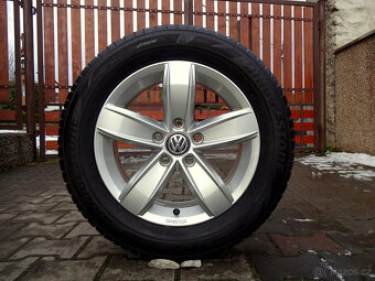 ZÁNOVNÍ ZIMNÍ ORIGINÁL VW 16" 5x112 pneu 205/60R16 - 8