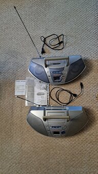 Predám 2 x rádiomagnetofón PANASONIC RX-ES27, RX-ES25 - 8