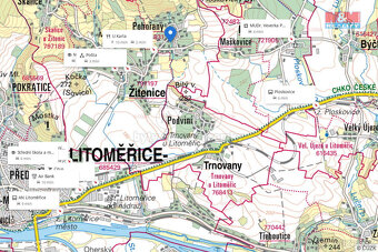Prodej zahrady, 439 m², Pohořany, Žitenice - 8