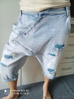 Baggy-nasrávačky-harémky šortky vel."L-XL" - 8