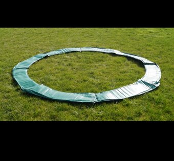 Modrá trampolína 305cm +schůdky +plachta - 8