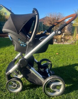 Trojkombinace kočárku Mutsy Evo Nomad Dark grey - 8