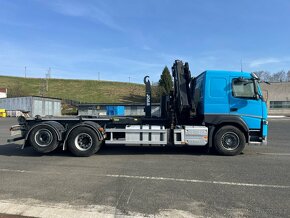 VOLVO FM 410 / 6x2/ 2016/ Hákový nosič + HIAB 166 +DO - 8