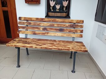 Zahradní lavice, lavička - 8