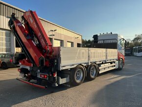 VOLVO FH 500/ 2017/ 6x2/ valník/ HR Fassi 195.2-5x výsuv+ DO - 8