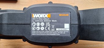NOVÉ akumulátorové nůžky na živý plot WORX - 8