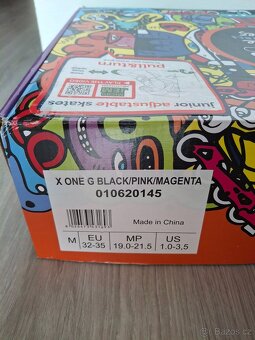 Rostoucí kolečkové brusle Fila X-One Girl 32-35 - 8