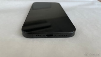 APPLE IPHONE 16 PRO 128 GB ČERNÝ,12 MĚS.ZÁRUKA,BATERIE 100% - 8