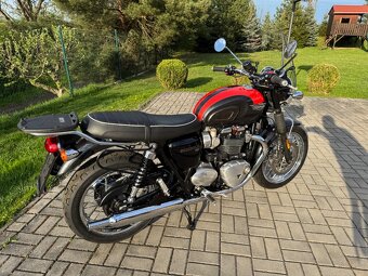 Triumph Bonneville T120 1.majitel 12tKm Navi - 8
