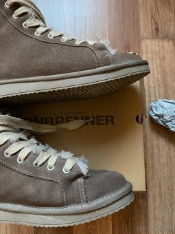 Pánské zimní kožené boty Weinbrenner s kožichem - č. 44 - 8