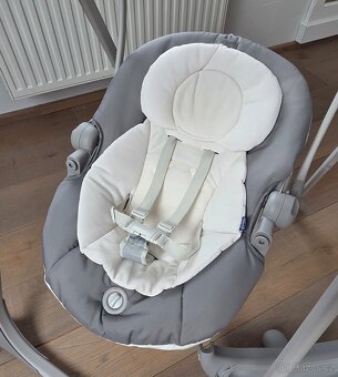 Chicco lehátko/houpačka Polly Swing Up – Silver - 8