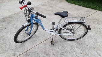 Prodám Dětské KOLO 24'' PUKY MODRÉ a RÚŽOVÉ JAK NOVÉ - 8