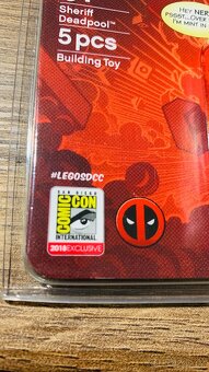 LEGO MINIFIGURKA ŠERIF DEADPOOL MARVEL COMIC CON 2018 - 8