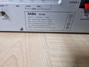 Vintage receiver SABA RS 960 Sigma Series - 8