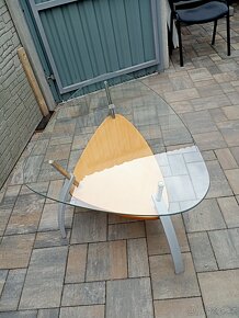Prodám skleněný stolek - 8