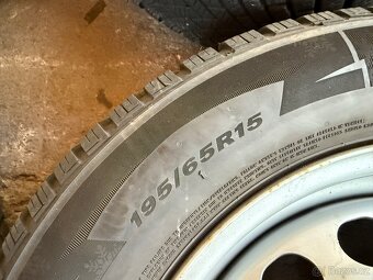Plechové disky VW Golf 5x112 R15 - 195/65/15 - 8