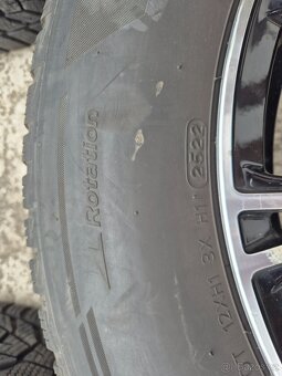 ZIMNÍ PNEU 225/65/17 NA MAZDA CX5 NA ALU BORBET 5X114,3 R17 - 8