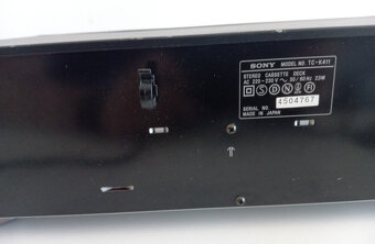 Sony cassete deck TC -K411 - 8