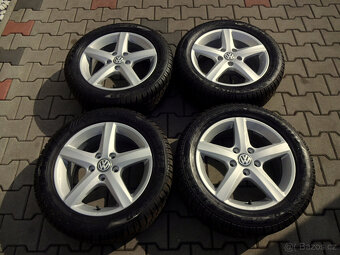 ZIMNÍ ORIGINÁL VW 16" 5x112 pneu 205/55R16 Dunlop - 8