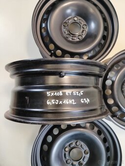 Disky na Volvo 5x108 ET52,5 6,5Jx16" 63,4 - sada 4ks - 8