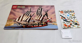 Lego 6286 System Skull's Eye Schooner – Piráti 1993 + krabi - 8