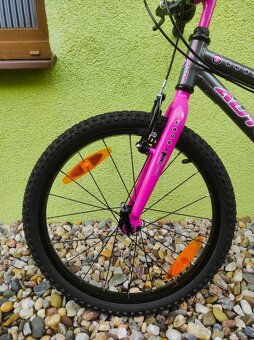 Značkové kolo Author Cosmic 20" (grafit/růžová) - 8