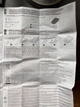 Dálkový ovladač na rolety a garážová vrata SIMU Control - 8