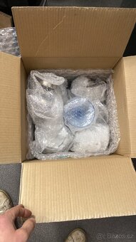 Modrý skeleněný set - 8