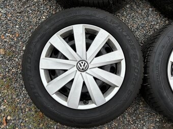 Zimní plechové disky VW 5x112 6,5J ET41 215/60 R16 - 8