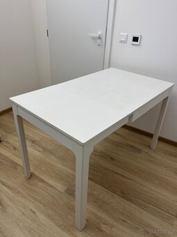 EKEDALEN Rozkládací stůl, bílá, 80/120x70 cm - 8
