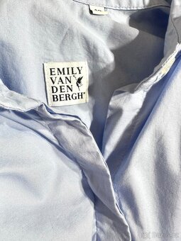 Košilové bavlněné šaty Emily Van Den Bergh - 8