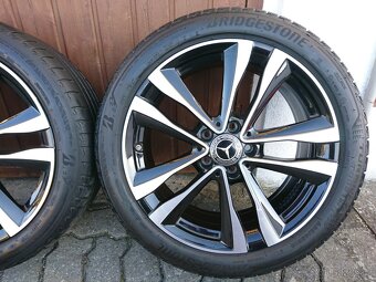 Mersedes A+B+ CLA originální alu kola 5x112 Letní 225/45/18 - 8