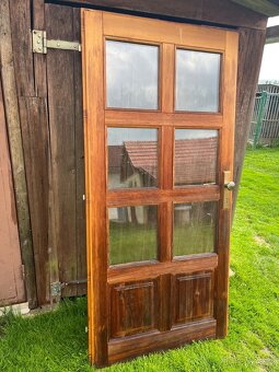 🚪 Prodám vchodové kazetové dveře z masivu zakázková výroba - 8