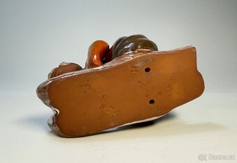 Keramické sošky - lyžiari - 8