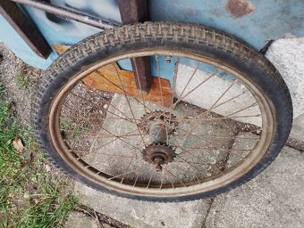 Kola na válečné/před válečné motokolo Sachs DKW NSU atd.. - 8