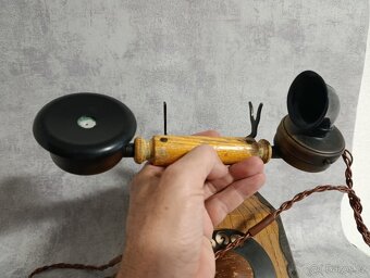 Starý retro telefon Tesla okolo roku 1982 Zachovalý - 8