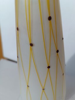 Staré stínidlo tvar doutník - dekor ART DECO - 8