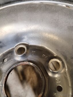 4 ks Ocelové/plechové disky OE VW 5x112 - 8