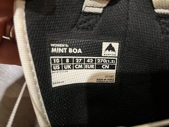Nové snowboardové boty burton mint boa eu42 (odpovídá 41) - 8