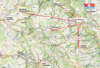 Prodej pozemku k bydlení v Českých Petrovicích 1704m2 - 8
