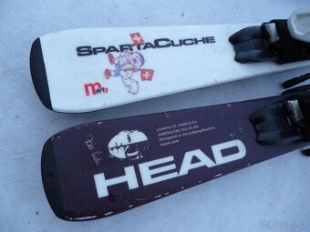 252. Detske lyže HEAD - 117 cm + boty LANGE 35 eu - SET - 8