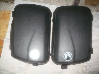 Motokufry Hepco-Becker+ nosič, držáky Monorack,tankvak.... - 8