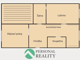 Prodej byty 3+1, 60 m2 - Chodov, ev.č. 02374 - 8