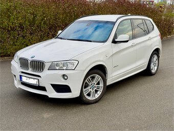 BMW X3 F25 ///M Paket 3.0d Alpineweiss - 8