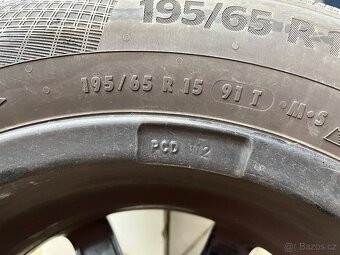 Alu kola Dezent R15 + pneu Continental - 8