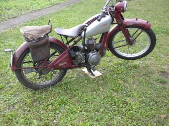 JAWA VILLIERS r.v.1934 bez dokladů dlouhá léta na půdě - 8