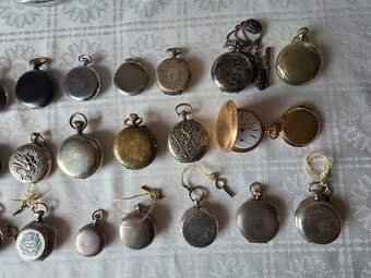 Staré kapesní hodinky. - 8