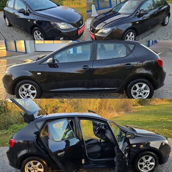 SEAT IBIZA 1,2 8v 2011 KLIMATIZACE,ALU KOLA, ČERNÁ PERLEŤ ME - 8