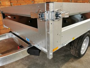 přívěsný vozík – elektrohydraulický sklápěč, 2500 kg - 8