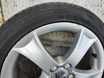 16"alu sada 5x100 origo Seat Ibiza 3 Fabia 2 Rapid Polo Fox - 8